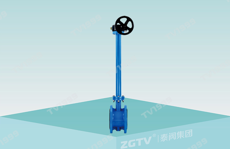 加（jiā）長法蘭中（zhōng）線蝶閥（蝸輪（lún））