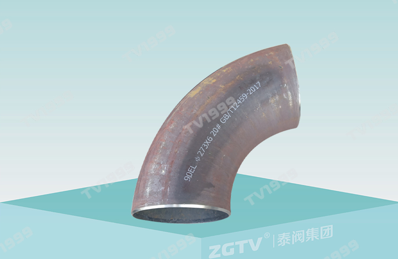 Carbon steel long neck elbow