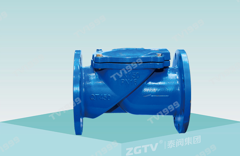 橡膠瓣止回閥(圖1)